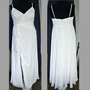 Azazie Emerald Bridesmaid/Wedding Dress - WHITE